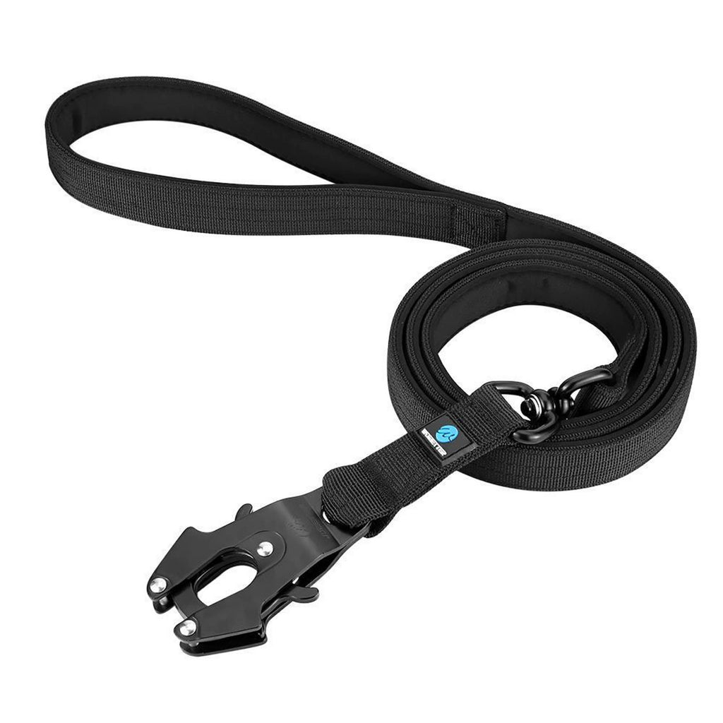 Dog Black Swivel Leash | Dog Black Frog Leash | letsperfect