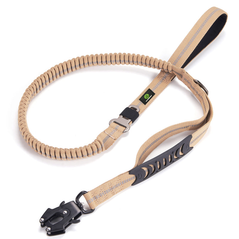 Dog Kaki Bungee Leash | Dog Tactical Car Leash | letsperfect