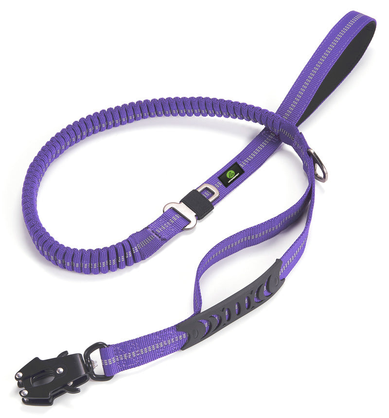 Dog Purple Bungee Leash | Dog Purple Leash | letsperfect